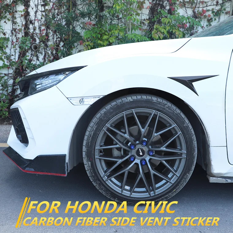 Для Honda Civic 10th 2016 2017 2018 лист доска украшение паста боковая лезвие боковое крыло