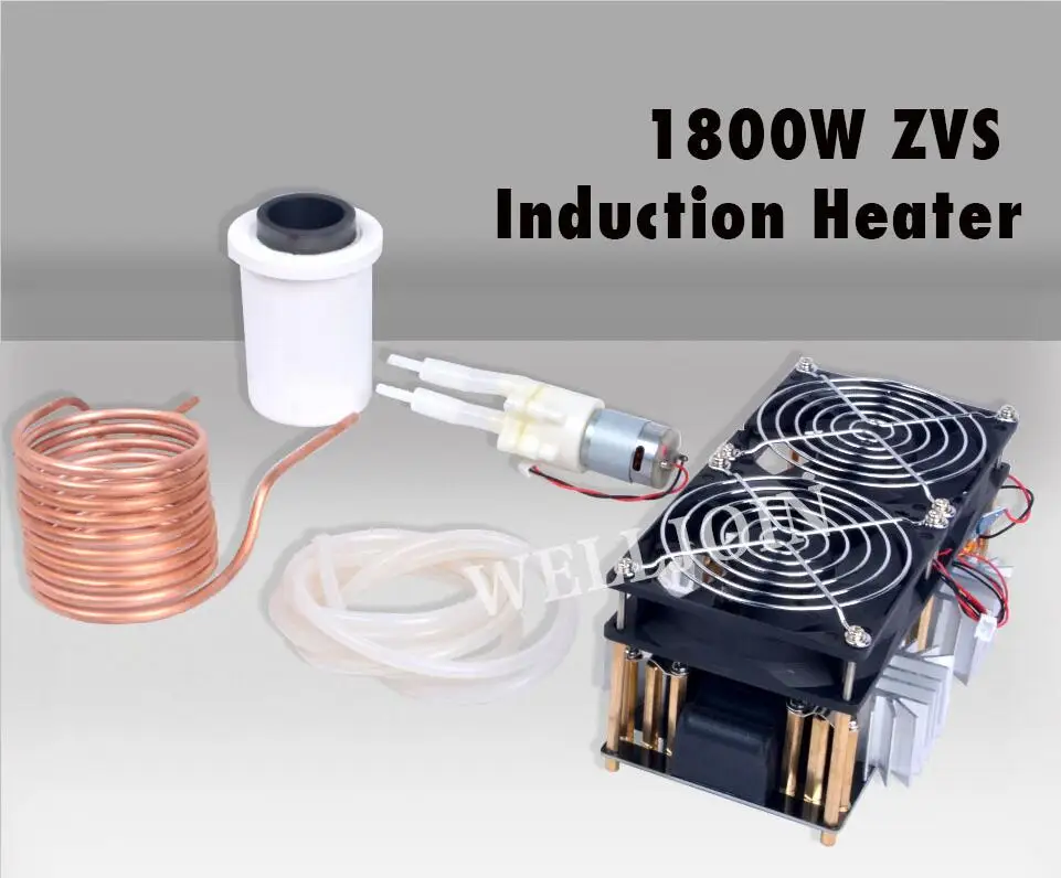 2019 1800W ZVS Induction Heater Induction Heating PCB Board High