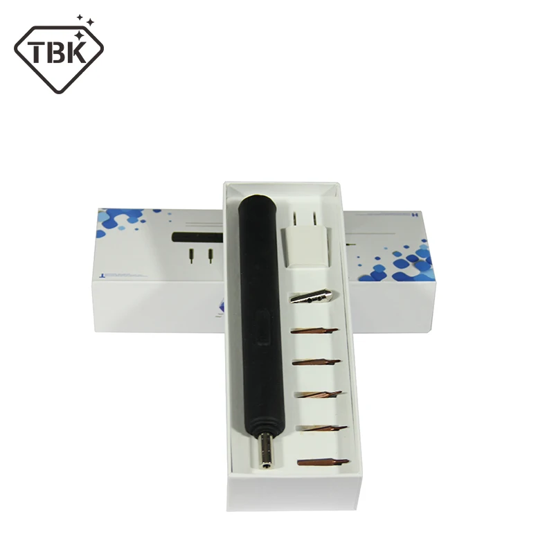 

TBK 2in1 Electric Screwdriver Glue Remover Tools LCD UV Glue Clean Screw Driver OCA Remove Glue Screwdriver for lcd glue remove