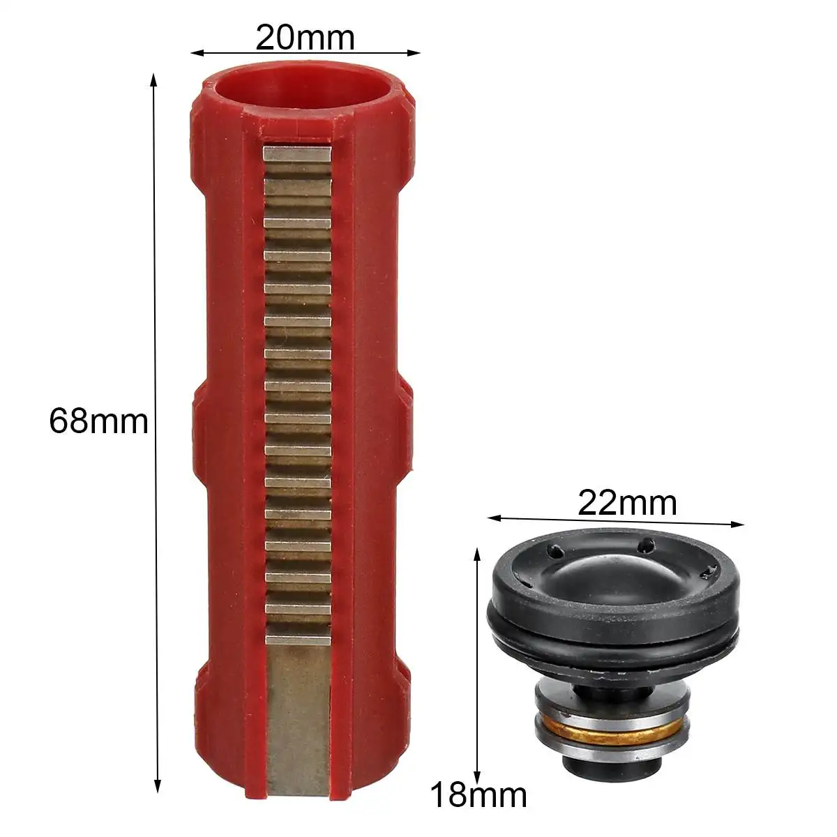 Для JinMing Gen9 Gen8 подшипник рисунок головы с распределительной коробкой игрушечная лестница Gu ns Запчасти обновления нейлоновый металлический Шестерни коробка лестница