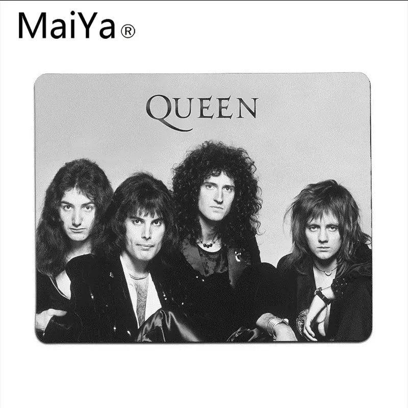 Maiya, высокое качество, queen Freddie Mercury, натуральный каучук, игровой коврик для мыши, Настольный коврик, резиновый, компьютерный, игровой коврик для мыши - Цвет: Lock Edge20x25cm