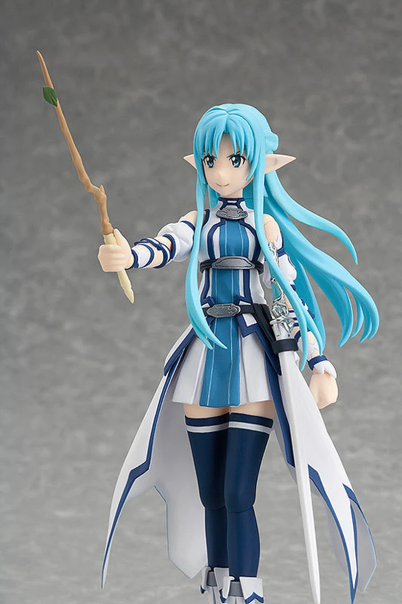 Apaffa 15 см эльф фехтовальщик Shino Kazuto Asuna фигурка игрушки Figma Sword Art Online Аниме ПВХ Коллекционная модель игрушки BN133