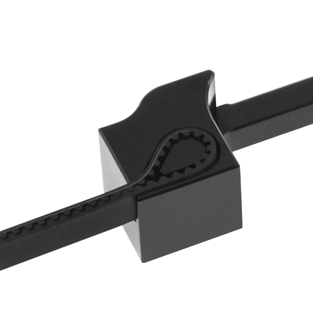 Алюминиевый сплав ремень ГРМ держатель для /2040 V-slot козловой пластины 20 мм черный анодированный синхронизированный зажим ремня
