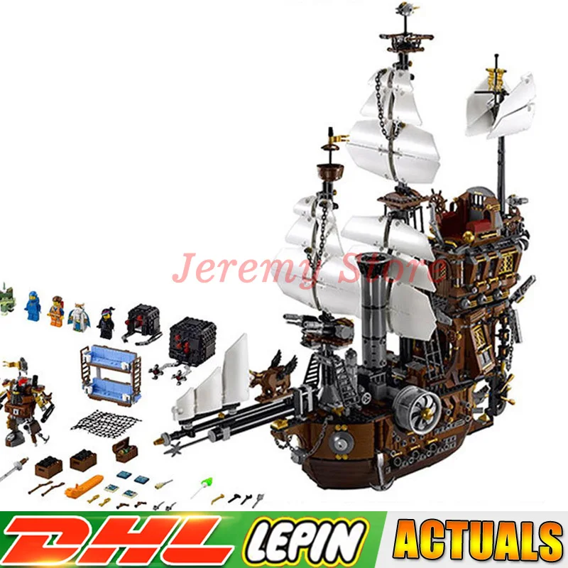 

Lepin 2791PCS 16002 Pirate Ship Metal Beard's Sea Cow Model Building Blocks Bricks Toys Compatible LegoINGlys 70810