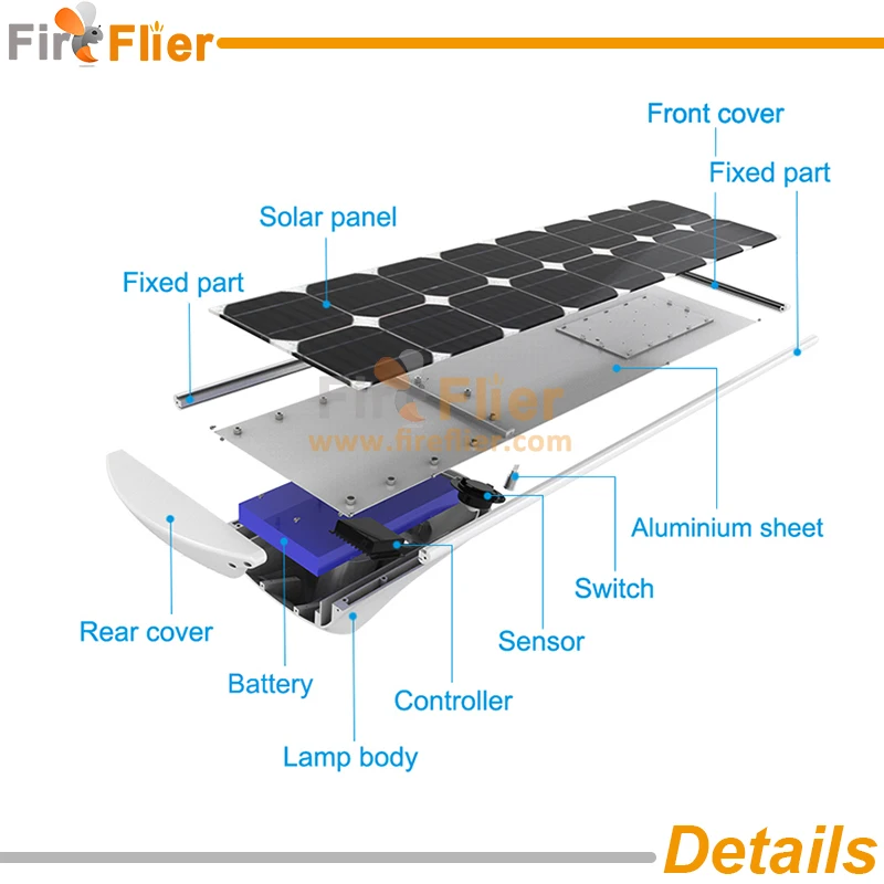 solar led street light details