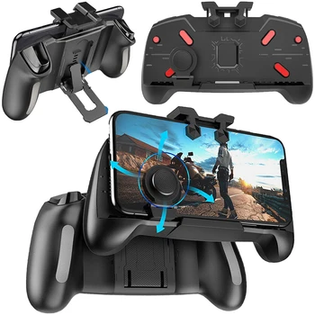 

Gaming Joystick Gamepad Mobile Phone Game Trigger Fire Button L1R1 Shooter Controller AK21 For PUBG Game Handle Holder Bracket