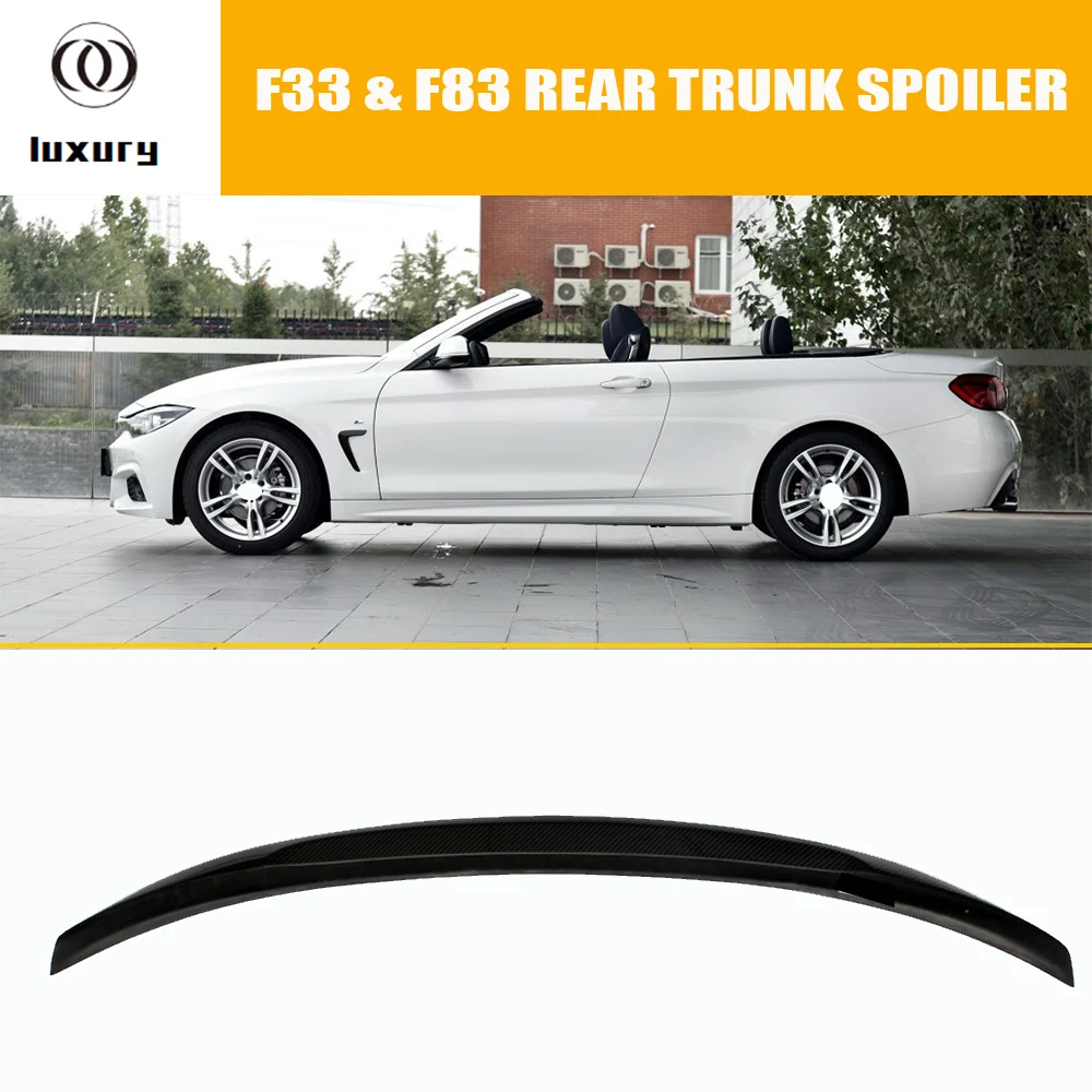 F33 Mp стиль углеродное волокно задний спойлер крыла для BMW 420 428 435 440 2014 трансформер