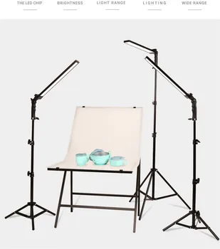 

LED Video Light kit Wand Ice Light Photo Lighting Kit 90 Brightness Level and Adjustable Color Temperature 3000K-6000K CD50