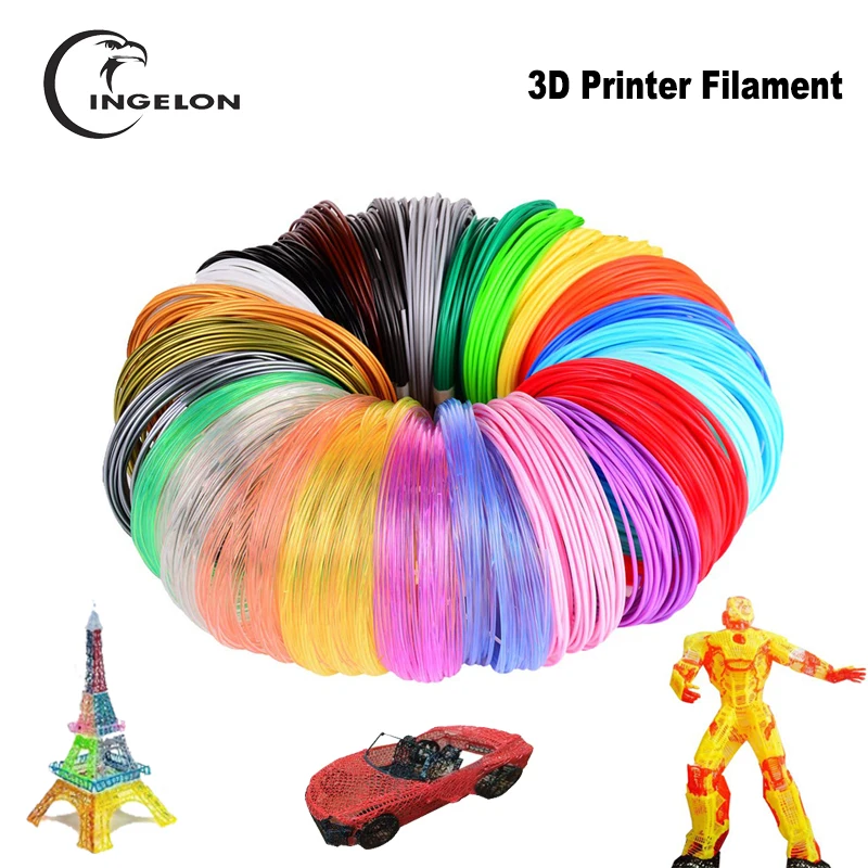 Нить для 3D-принтера 1,75 мм PLA нить 50 м/100 м/200 м 3D PLA материал печатная ручка нити многоцветные провода для 3D ручек