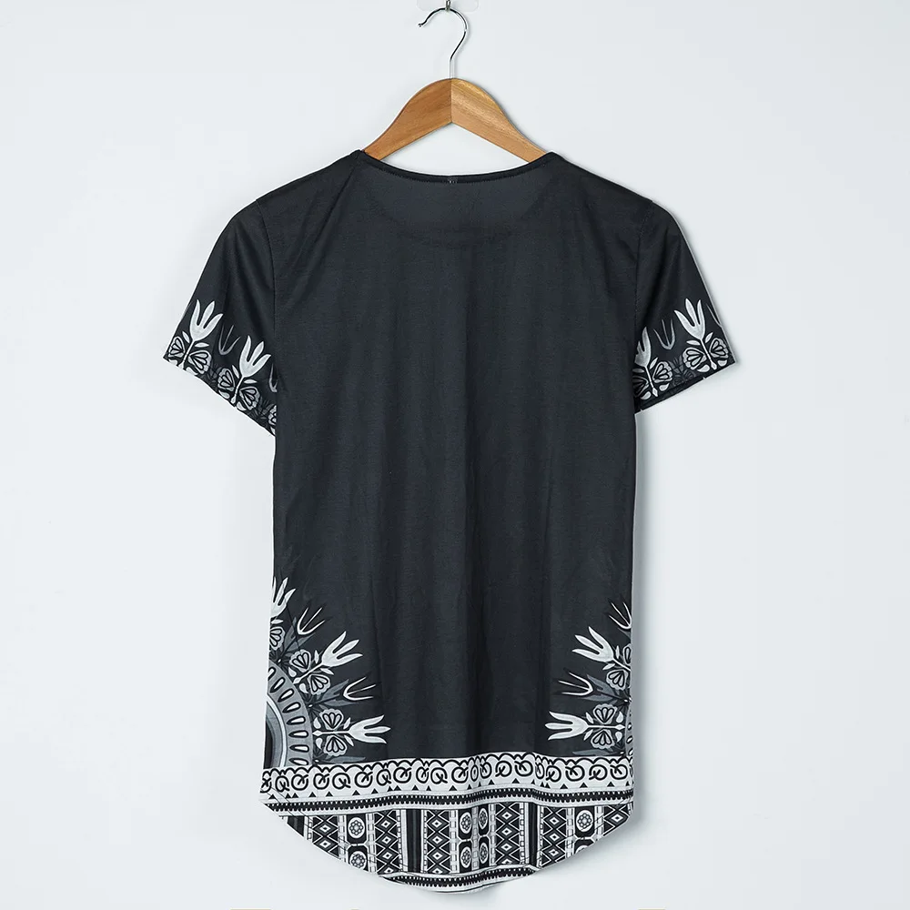 African Riche African Clothing Time-limited Hot Sale Traditional New Arrival Polyester Printing Men Clothes Dashiki Plus sizes (3)