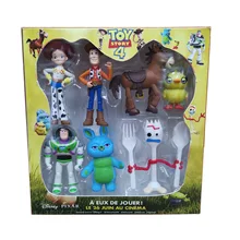 Figuras de Toy Story 4 y 3 para niños, juguetes de PVC, modelos de Toy Story 4 y 3, Woody, Jessie, Bo Peep de 10/17-8cm, juguetes de regalo para niños, 7/3,5 Uds.