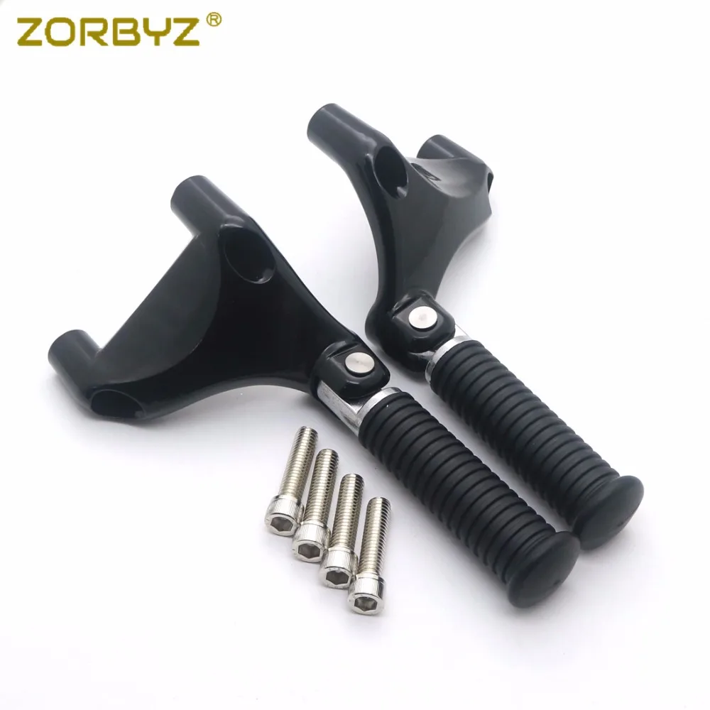 Подножки задние ZORBYZ для мотоцикла черные подножки Harley 1200 XL 883 Sportster 2004-2010 2011 2012 2013 |