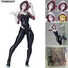 ThinkEasy Series Spider Gwen Stacy PVC Action Figure Collectible Model Toy 16cm Spider Girl Woman rat fink big daddy bobble head pvc action figure collectible model toys 16cm kt3748