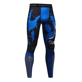 

New Compression Pants Men Camouflage Men's Casual Sweatpants Quickly Dry Brand Pants For Men Trousers Skinny Joggers Leggings