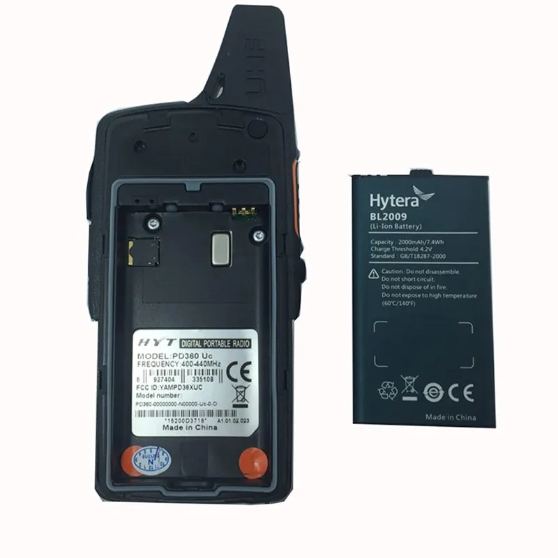 HYT PD365 Wireless Analogue & Digital Walkie Talkie Mini Portable Mobile Radio Two Way UHF 400-440 Mhz Hytera DMR For CB Radio (25)