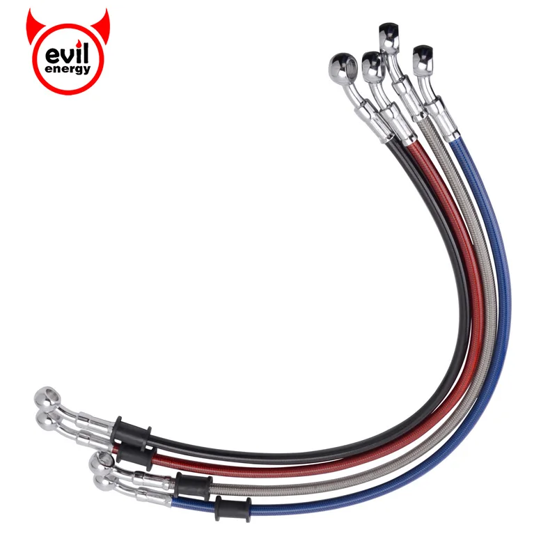 

500mm Universal Motorcycle Dirt Bike Hydraulic Reinforce Brake line Clutch Oil Hose Pipe Tube Fit Racing Bike MX