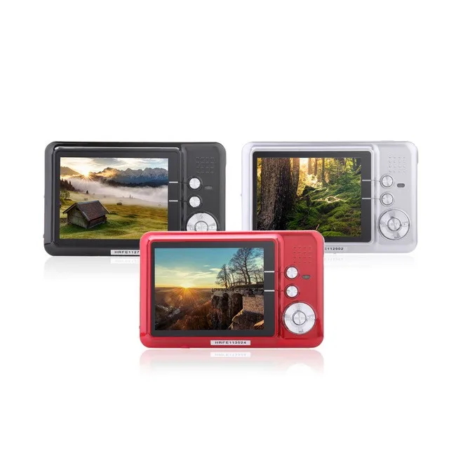 18 Mega Pixel Compact Digital Camera DC 500FE 2 7 8x Digital Zoom Cheap Camera Digital
