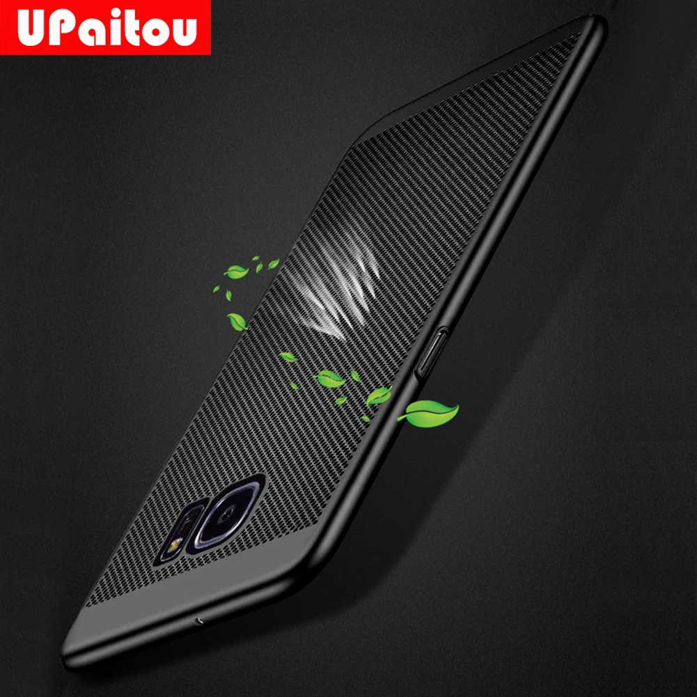 UPaitou Heat Dissipation Case for Samsung Galaxy S6 Edge G925 Ultra Cases Hard PC Thin Slim Cover G925F |