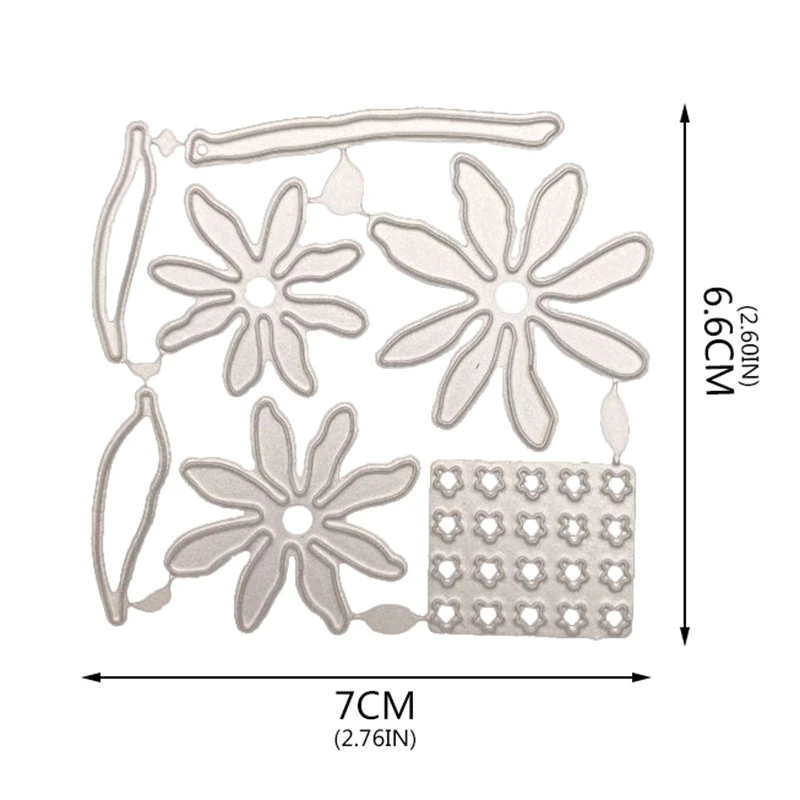 Металлические Вырубные штампы, вырубные формы, новые цветы, Шаста, Маргаритка, скрапбук, бумага, ремесло, нож, форма, лезвие, трафареты, штампы