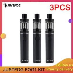 3 шт./лот JUSTFOG FOG1 комплект Ограниченная серия 1500 мАч батарея все в одном vape ручка 2 мл для начинающих и ветеранов fog1