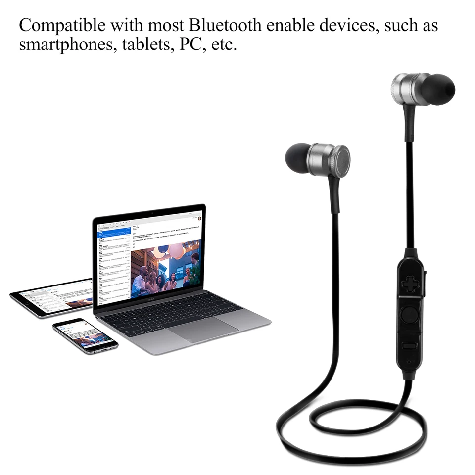 G3 Беспроводной наушники Bluetooth 4.0 стерео Магнитная Mini спортивные вкладыши