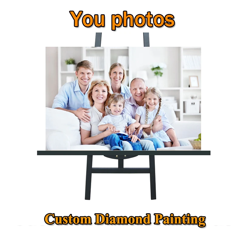 

Photo Custom 5D Diy Diamond Painting Square/Round Diamond Embroidery Picture Of Rhinestones Paint 3d diamond Mosaic drill icons