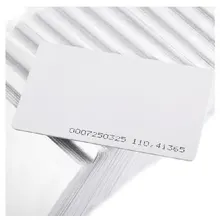 RFID EM карты, 125 кГц, 0.8 мм тонкие карты, suibable для контроля доступа/парковка+ Мин: 100 шт