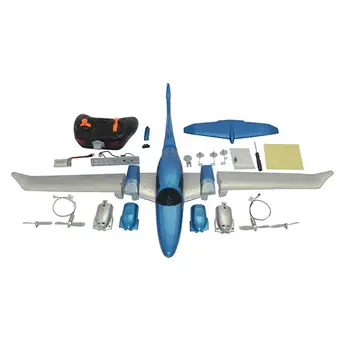 

New DIY Fixed Wing EPP Foam Transport Aircraft Shape Remote Control Aircraft Power Full Aircraft Model Assembly Toy