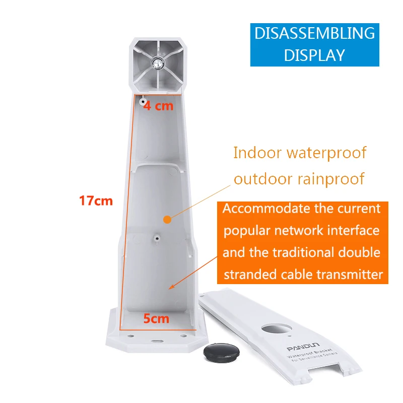  PANDUN CCTV ip Camera Waterproof box 2 in 1 Indoor_outdoor Bracket for Video Surveillance Security- - 32855675354