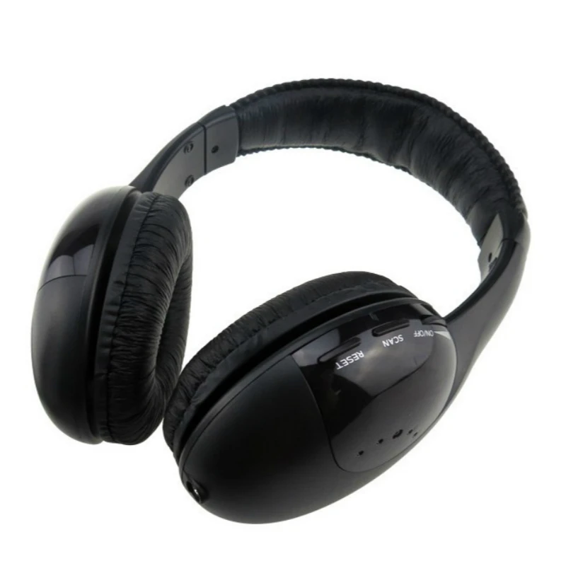Elistooop 5 в 1 беспроводные наушники гарнитура без проводов Hi Fi радио FM TV MP3 MP4 высокое