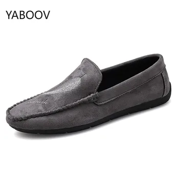 

Men's Loafers Canvas Shoes Slip on Driving Shoes Moccasins Flat Drivers Shoes