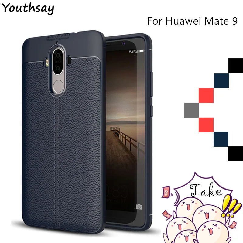 СПС крышка huawei Коврики 9 чехол Coque Броня защитный противоударный ТПУ Мягкий