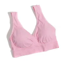 Спортивный бюстгальтер для фитнеса, йоги, для женщин, для бега, с подкладкой, бесшовное нижнее белье, топ размера плюс, Вибростойкий, Быстросохнущий Спортивный бюстгальтер, S-XXXL