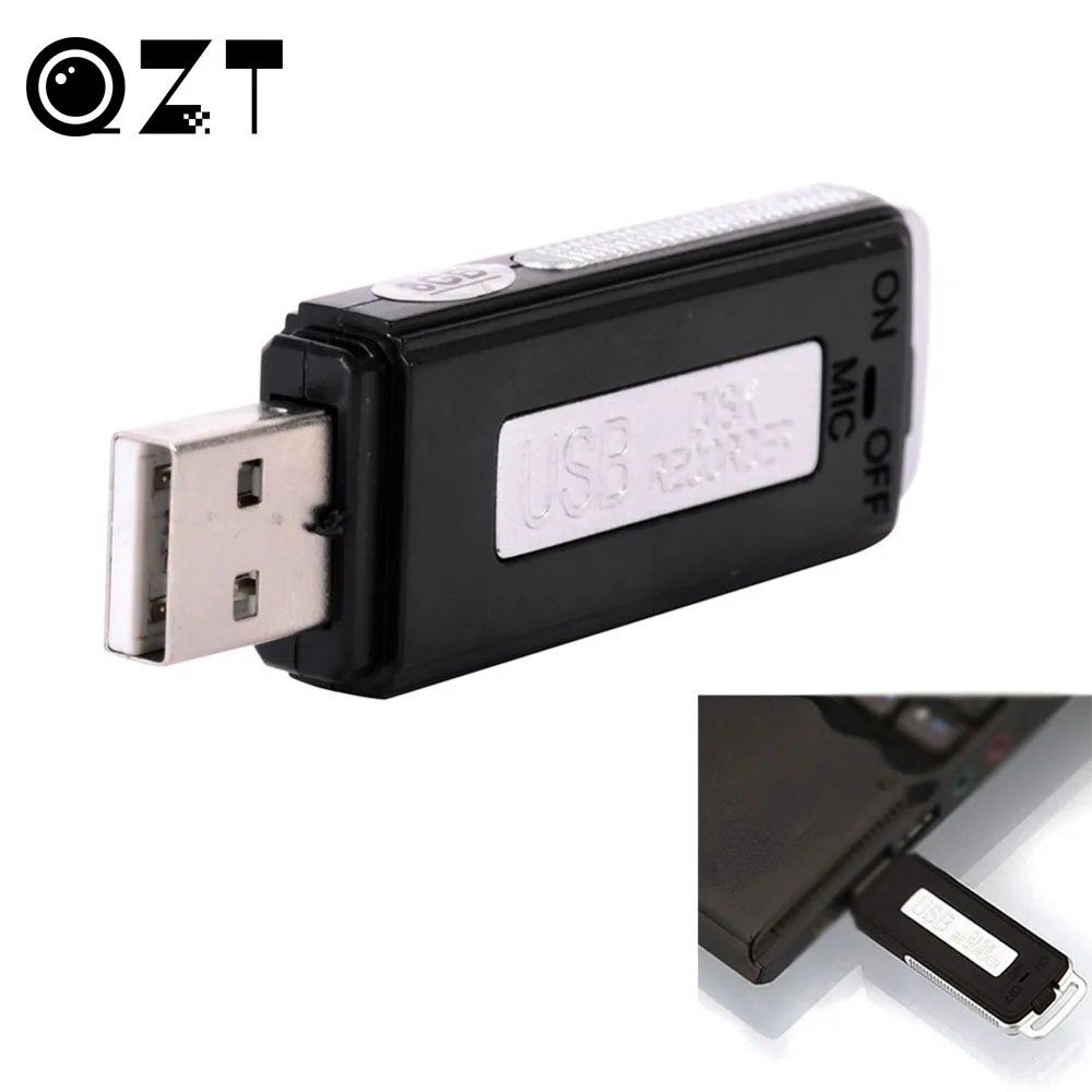 

Rechargeable Mini Dictaphone USB Audio Voice Recorder Pen Flash Drive 8GB Sound Recorder U Disk Digital Recording Professional
