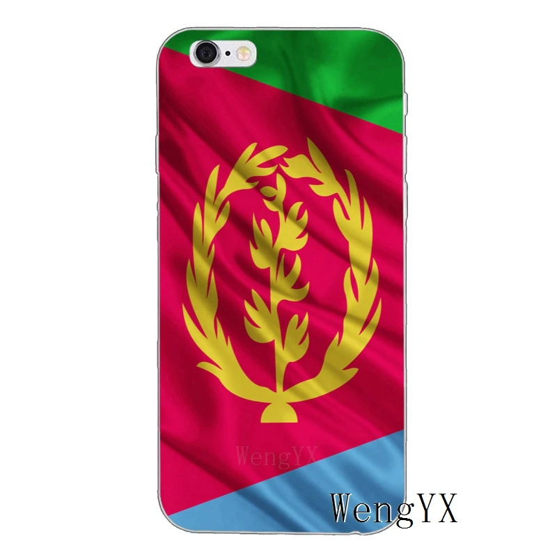 Эритрея флаг баннер для samsung Galaxy Note 9 8 5 S10 S9 S8 S7 S6 edge Plus Lite S5 S4 S3 мини чехол мягкий чехол телефона - Цвет: Eritrea-Flag-A-10