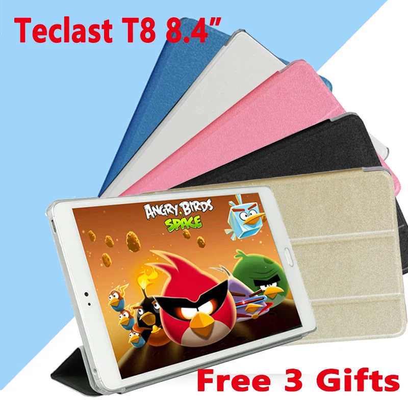 Ультратонкий чехол для Teclast T8 m8 8 4 &quotЧехол из искусственной кожи с подставкой M8
