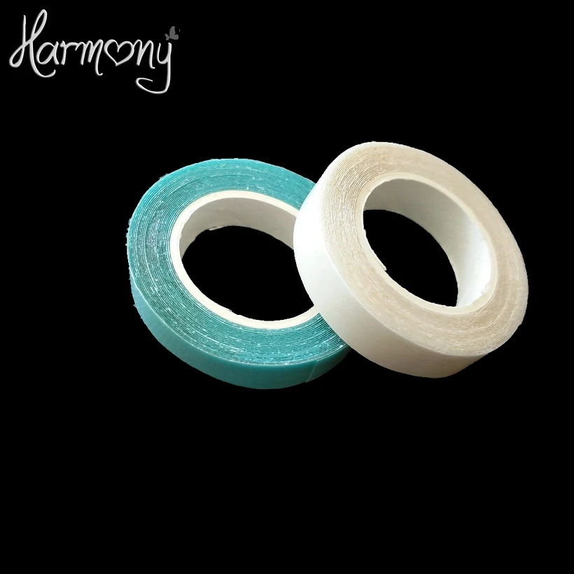 2Rolls1cm*3m Blue white Color Super Quality Hair Extension Tape Double Sided Adhesive Tape for PU Skin Weft Tape Hair 2Rolls1cm*3m Blue white Color Super Quality Hair Extension Tape Double Sided Adhesive Tape for PU Skin Weft Tape Hair
