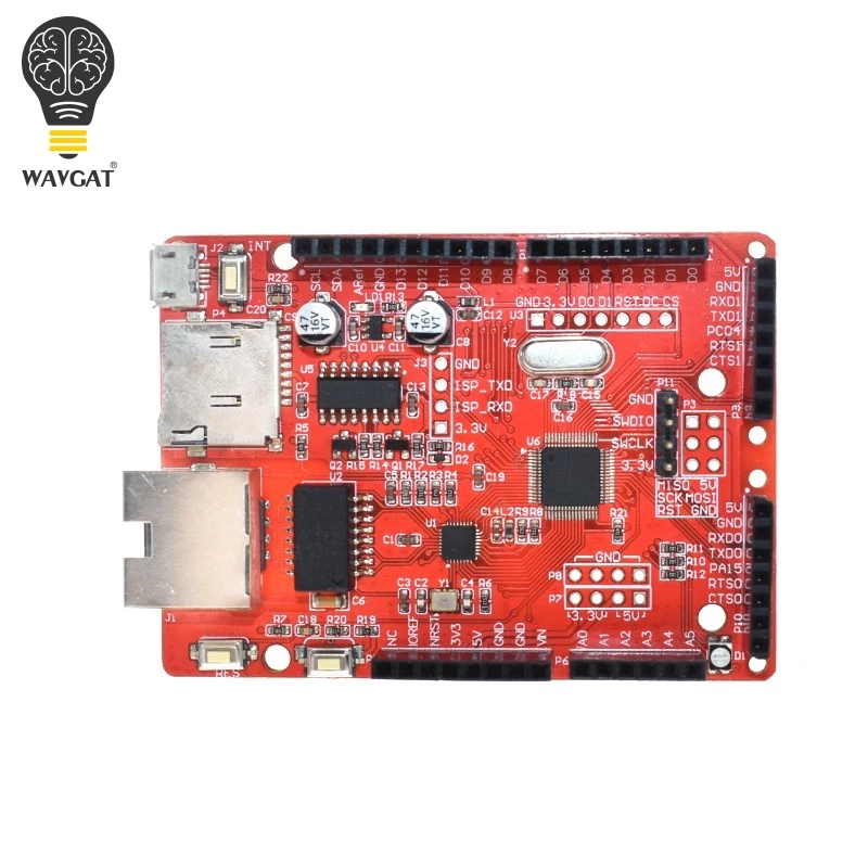 WAVGAT WIZwiki Chip W7500 Internet der dinge mikrocontroller entwicklung board ARM Cortex-M0 für arduino W5100 UNO R3 MEGA WAVGAT WIZwiki Chip W7500 Internet der dinge mikrocontroller entwicklung board ARM Cortex-M0 für arduino W5100 UNO R3 MEGA
