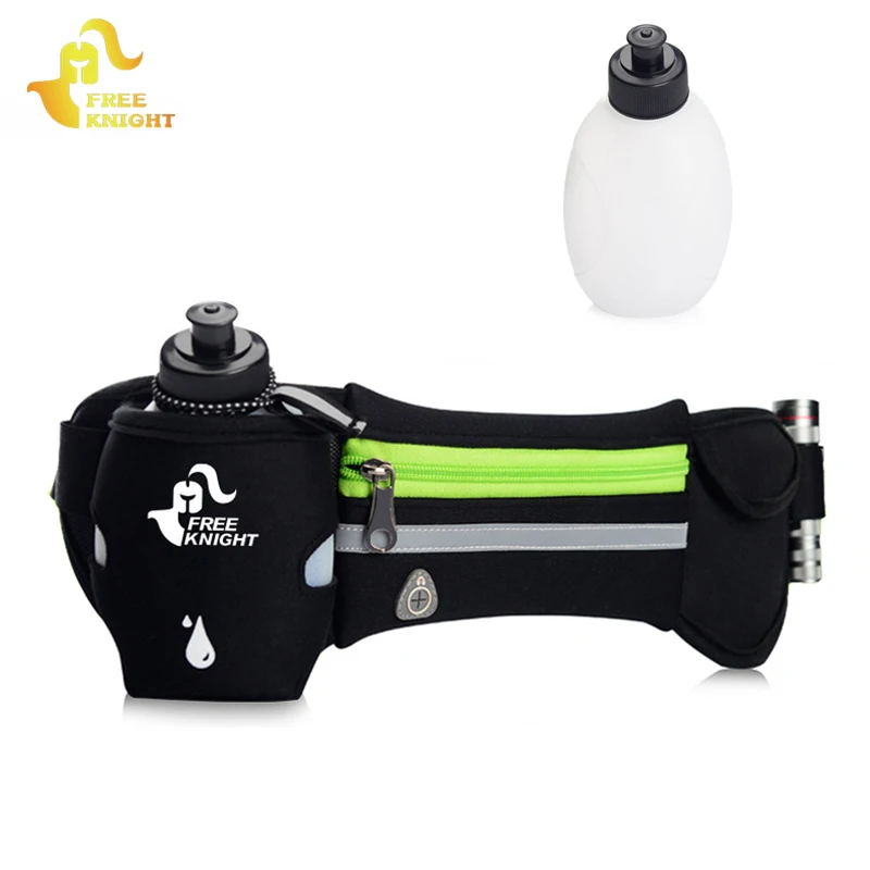 

Running Hydration Belt Reflective Running Water Belt Men Women Waist Pack Outdoor Multifunction Running Bags New