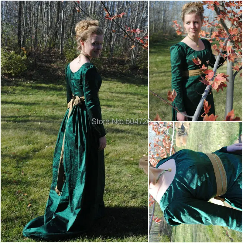 

HistoricalR-201 19 century Vintage costume 1860S Victorian Lolita/Civil War Southern Belle Ball Halloween dresses All size