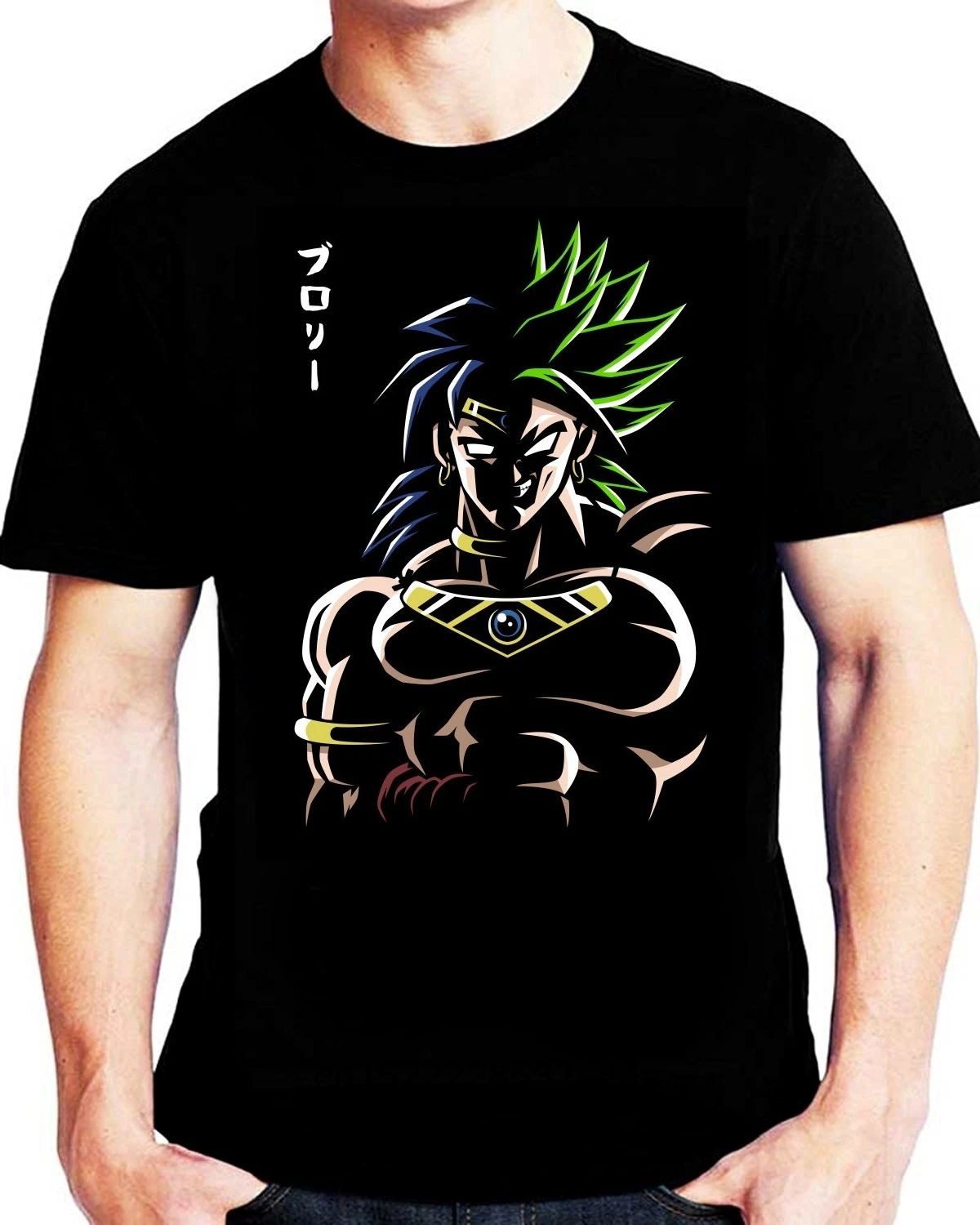 Мужская модная летняя футболка Legendary two Face-Broly Аниме смешная | одежда