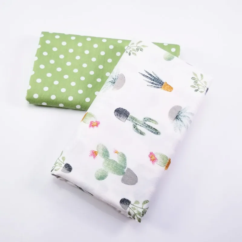 

Cactus Print Cotton Twill Fabric Breathable Patchwork Textile Cotton DIY Sewing Quilted Baby Sheets Dress Apparel Fabric