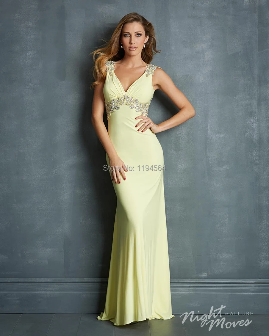 Sexy Yellow Prom Dresses 2014