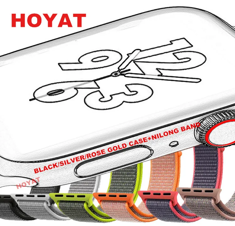 

2019 New Smart watch Series 4 Heart Rate Smartwatch nilong band 8 clocks For Android IOS apple iPhone X Smartwatch pk iwo 6 7