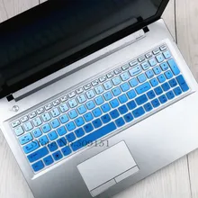 Новая силиконовая накладка на клавиатуру для Lenovo 15 6 дюймов Y50 Z50