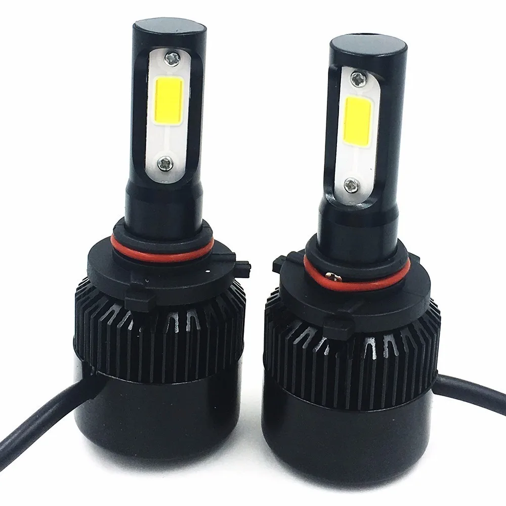 2X 9005 9006 H11 H4 H7 H3 H8 Led H1 фар автомобиля S1 N1 72W фары для 8000LM 6000 К 3000 8000 к автомобильной