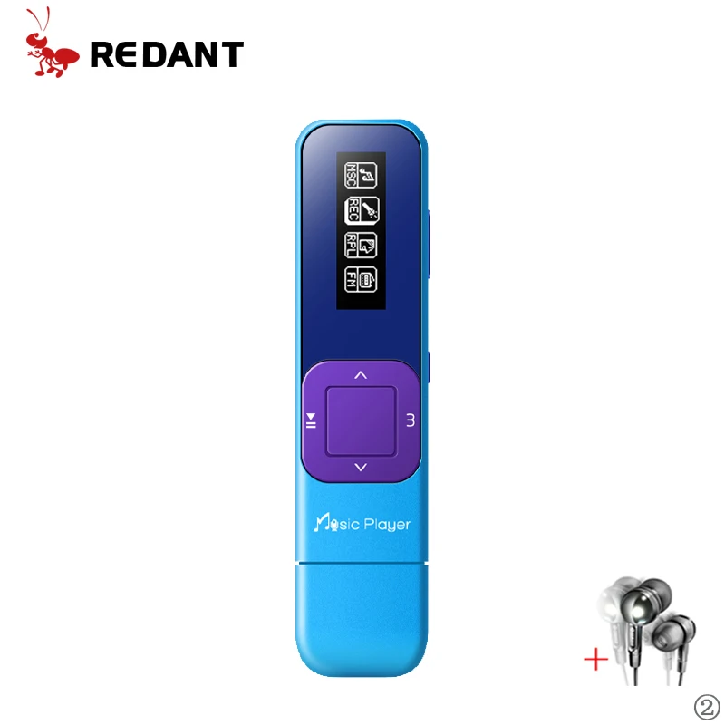 

Mini USB MP3 Portable music player bulit-in 8GB with FM radio Hifi lossless Q1 mp3 player suite for running walking and climbing