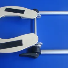 Регулируемый алюминиевый подголовник для лица, подставка для кровати/стола, прочная Массажная платформа, подставка для головы для массажа красоты и спа