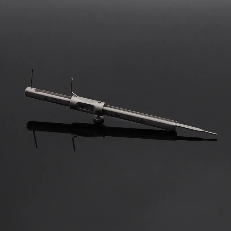 

Vernier Caliper With Positioning Pen Type Planting Caliper Ruler For Dental Clinic
