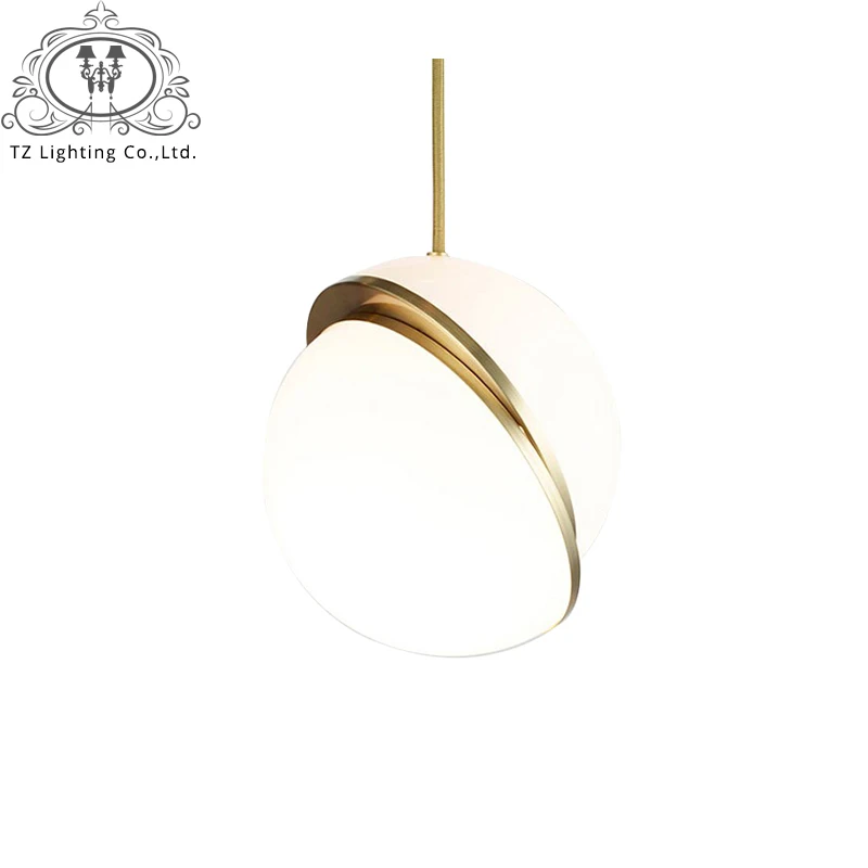 

TZ Nordic Creative Simple Acrylic Lamp 3d Globe String Pendant Lights LED For Living Room Bedroom Free Shipping touw lamp